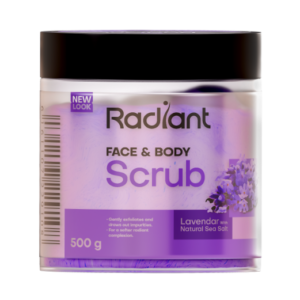 Radiant Face & Body scrub - Lavender