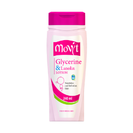 Movit Glycerine & Lanolin Lotion
